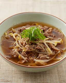 牛肉の韓国風スープ