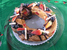 リースのシュークリーム